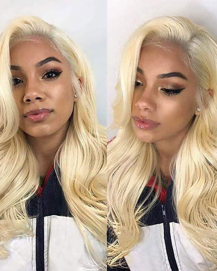 Junoda Hair Body Wave Honey Blonde Transparent Lace Wigs For Woman Fast Shipping junoda