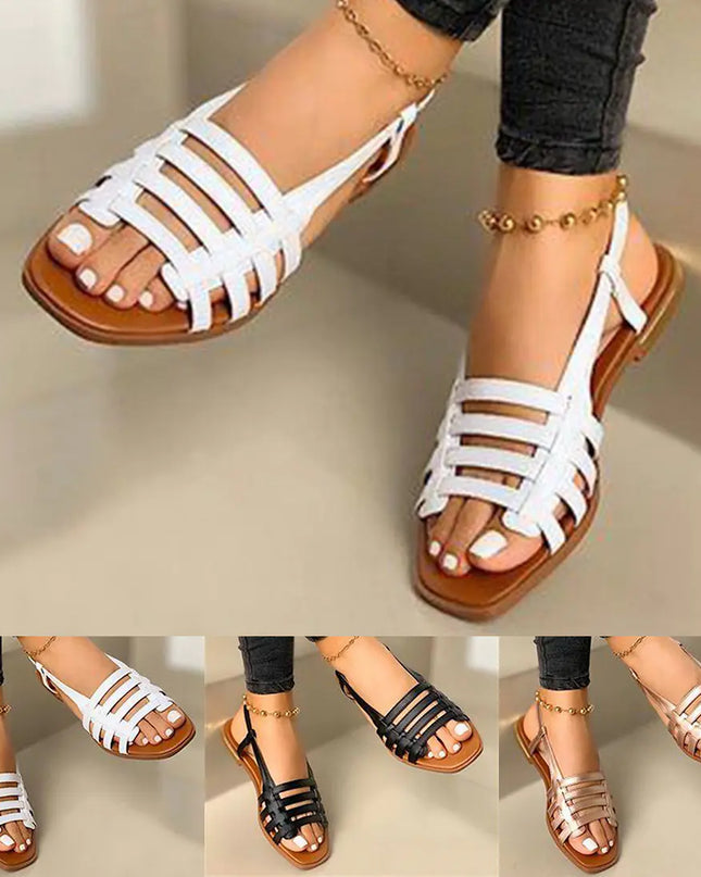 Women's Summer Hollow Beach Flat Sandals
