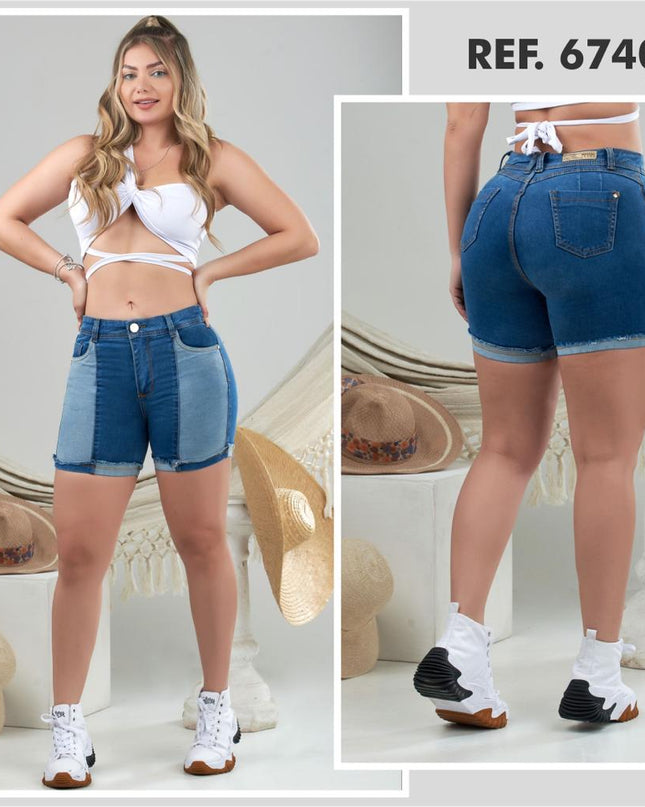 6740 100%  Authentic Colombian Push Up SHORT