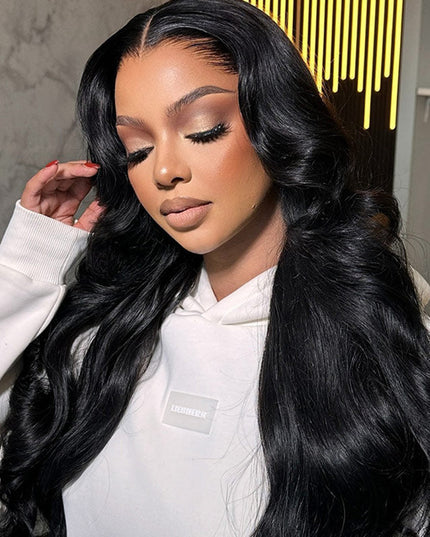 Flawless M- shaped Hairline Body Wave Wig 13x6 PartingMax HD Lace Front Wig junoda