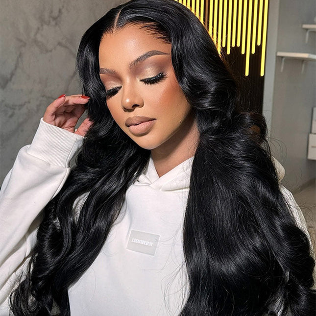 Flawless M- shaped Hairline Body Wave Wig 13x6 PartingMax HD Lace Front Wig junoda