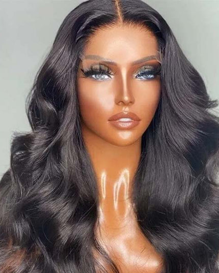 Junoda Body Wave 6x6 Lace Closure Wig Transparent/HD Lace Wig Skin Melt Well junoda