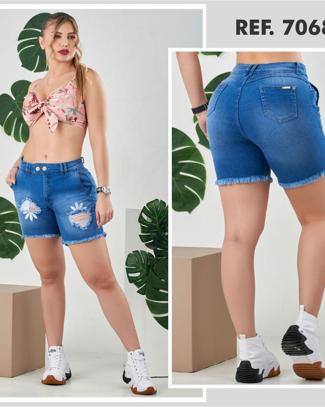 7068 100%  Authentic Colombian Push Up SHORT