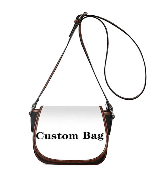Print Shoulder Bag Ladies Messenger Bag Luxury Designer Female Bag PU Print on Demand