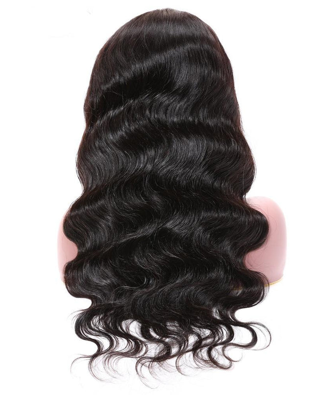 [$99 = 2 Wigs] Kinky Curly with Body Wave Human Hair Wig With Bangs Junoda Flash Sale junoda