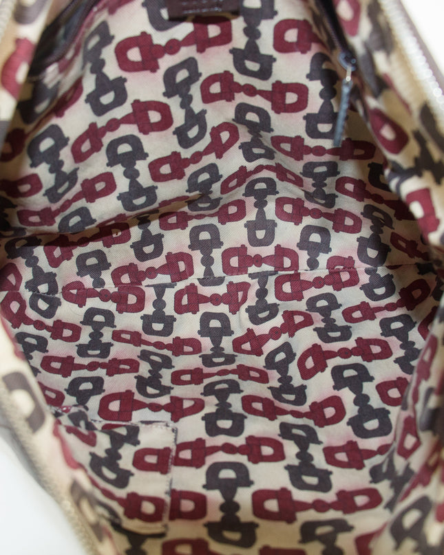 Gucci Brown Abby Guccisima Leather Crossbody Bag #7706