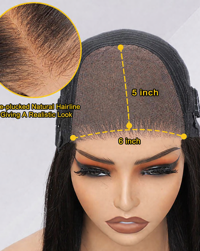 Dark Brown Burmese Curly Wig with Full Spiral Ends 6x5 Ready & Go Undetectable Lace Front Wig junoda