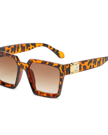 Oversized Square Sunglasses Women Luxury Brand Sunglasses Women Mirror Sun Glasses For Men Eyewear Get DreSsT with Elise LLC