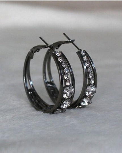 European And American Air Drill Mosaic Women's Earrings