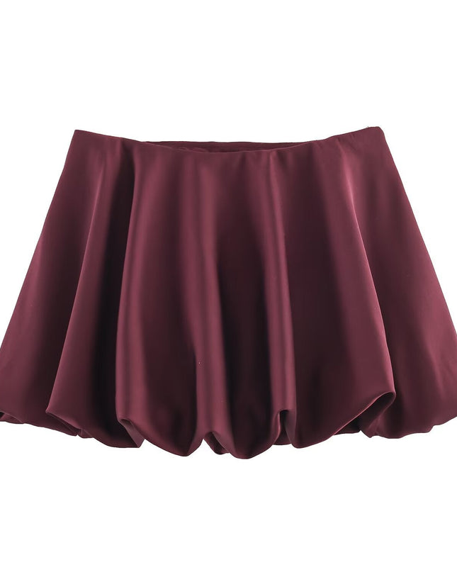 Women's New Arrival Balloon Silhouette Strap Top with Lantern Pants