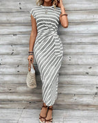 Light Blue Stripe / L