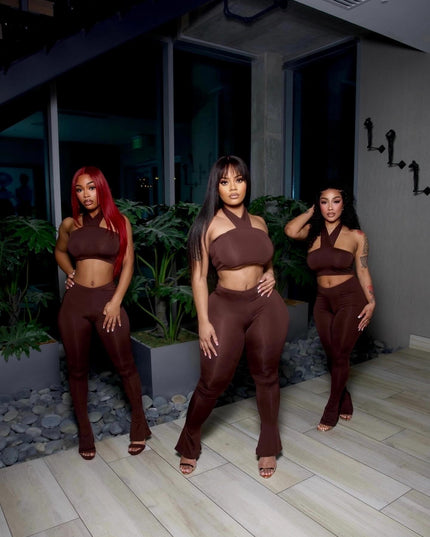 Gina Flared Pants Set