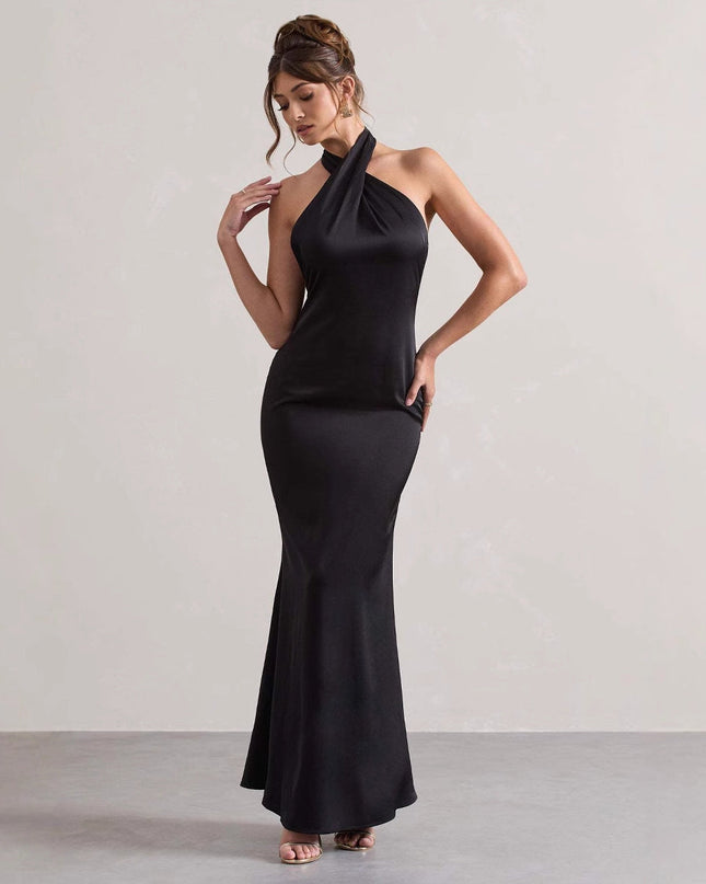 Halter Slim Fit Dress
