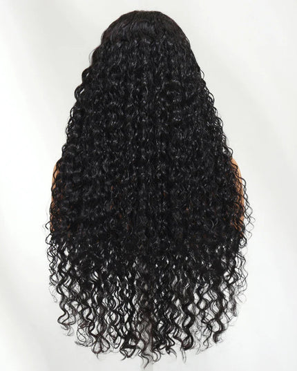 Deep Wave Pre-Cut Lace Pre-Plucked Bleached Knots Wear & Go Glueless Wig Flash Sale junoda