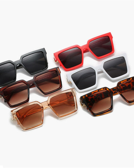 Oversized Square Sunglasses Women Luxury Brand Sunglasses Women Mirror Sun Glasses For Men Eyewear Get DreSsT with Elise LLC