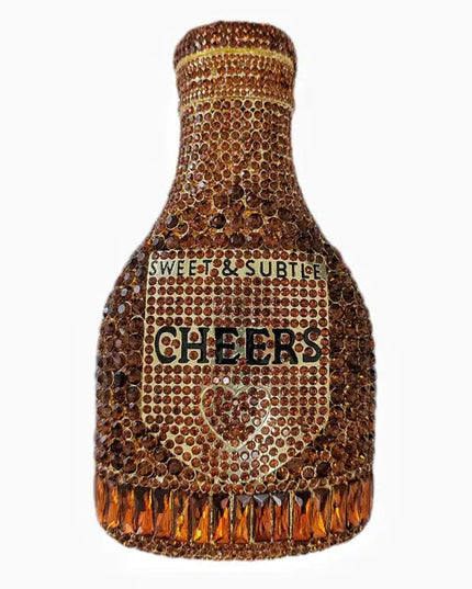 Women Bottle  Crystal Evening Bag Lady Diamond Wedding Bridal Purses Female Rhinestone Party Prom Clutches Bags