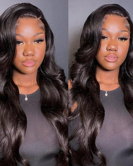 Junoda Body Wave Lace Front Wig Affrodable Pre Cut Lace Wear Go Glueless Wig junoda