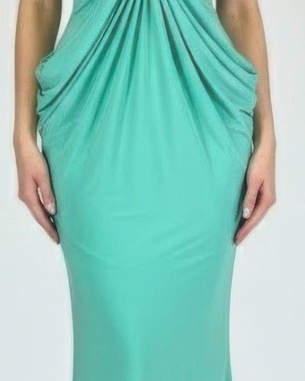 Glamour With Modern Construction Maxi Dress Tigbul's Variety Fashion Shop