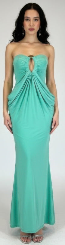 Glamour With Modern Construction Maxi Dress Tigbul's Variety Fashion Shop