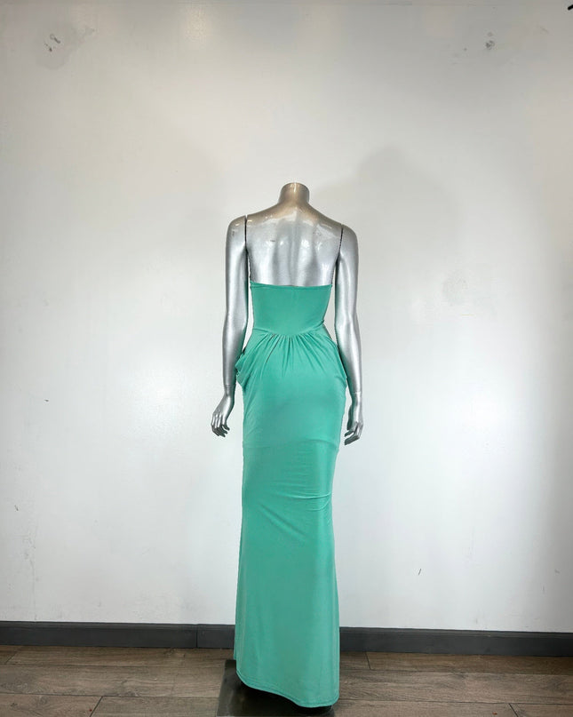Glamour With Modern Construction Maxi Dress Tigbul's Variety Fashion Shop