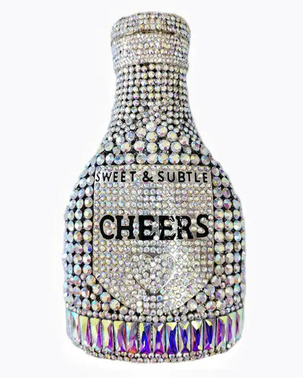 Women Bottle  Crystal Evening Bag Lady Diamond Wedding Bridal Purses Female Rhinestone Party Prom Clutches Bags