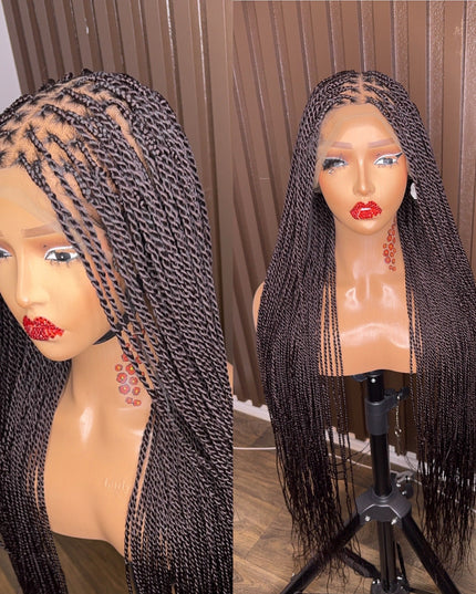Twist braided wig all color