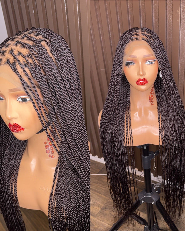 Twist braided wig all color