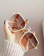 Beige Frame Tawny Pink Lens