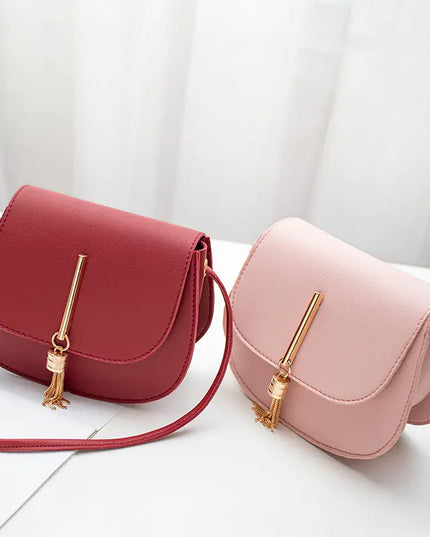 Fringe Crossbody Phone Bag and Round Purse