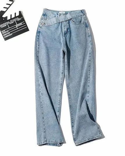 Sasha Straight Leg High Waist Jeans