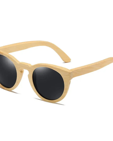 GM Natural Bamboo Sunglasses Women Polarized UV400 Brand Designer Classic Sun glasses Men Vintage Wooden Sunglasses S824