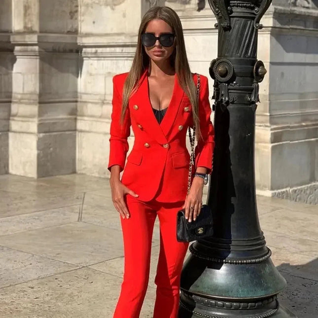 Monaco Blazer & Pantsuit Career Set