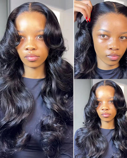 Body Wave Pre-Cut Lace Pre-Plucked Bleached Knots Wear & Go Glueless Wig Flash Sale junoda