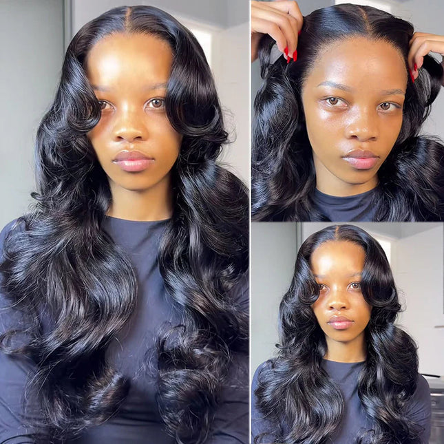 Body Wave Pre-Cut Lace Pre-Plucked Bleached Knots Wear & Go Glueless Wig Flash Sale junoda