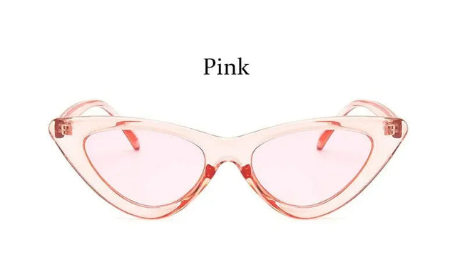 Cat Eye Fashion Sunglasses Women Vintage small Leopard Triangle Sunglasses Retro Female Eyewear UV400 Brand Designer Retro