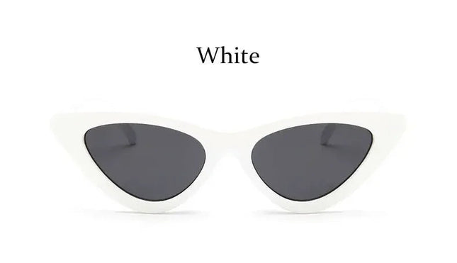 Cat Eye Fashion Sunglasses Women Vintage small Leopard Triangle Sunglasses Retro Female Eyewear UV400 Brand Designer Retro