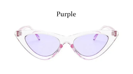 Cat Eye Fashion Sunglasses Women Vintage small Leopard Triangle Sunglasses Retro Female Eyewear UV400 Brand Designer Retro