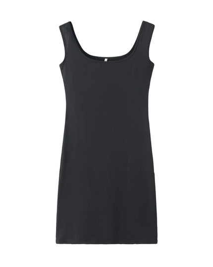 2023 Summer New Women's Solid Color Strap Casual Dress Urban Fashion Icon
