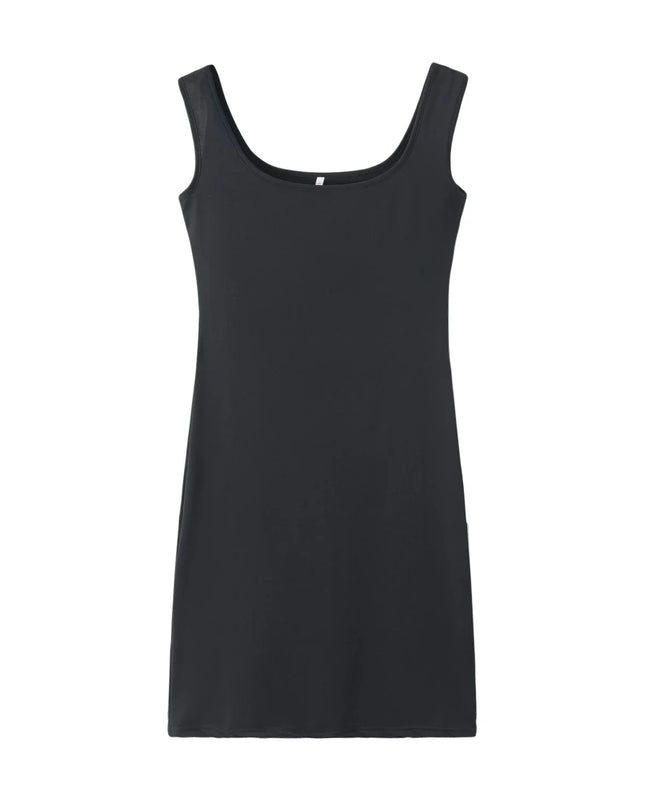 2023 Summer New Women's Solid Color Strap Casual Dress Urban Fashion Icon