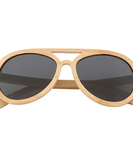 Vintage Wooden Polarized Driving Sunglasses UV400
