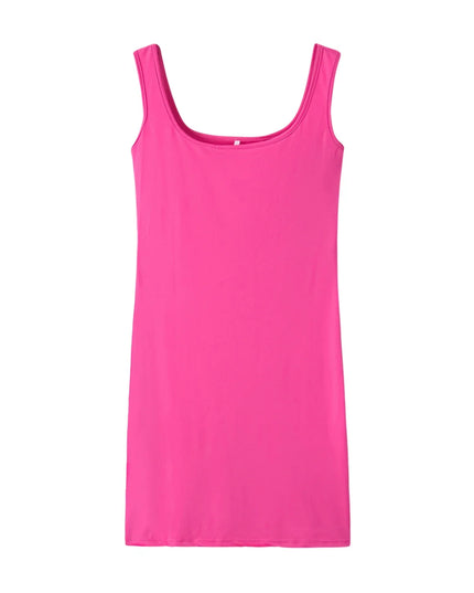 2023 Summer New Women's Solid Color Strap Casual Dress Urban Fashion Icon