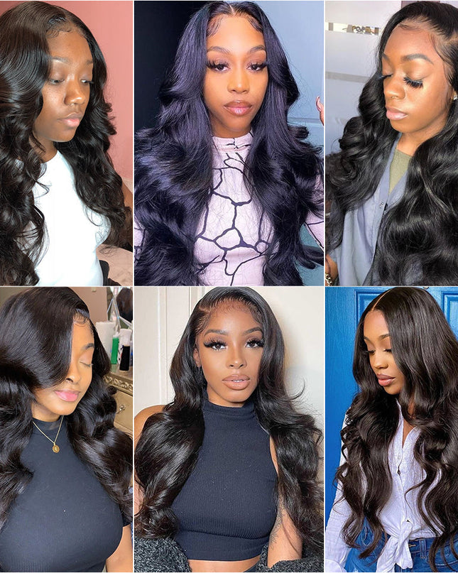 Junoda Body Wave Lace Front Wig Affrodable Pre Cut Lace Wear Go Glueless Wig junoda