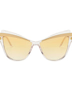 Clear + Gold Brown Lens