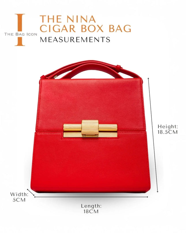 THE NINA CIGAR BOX BAG