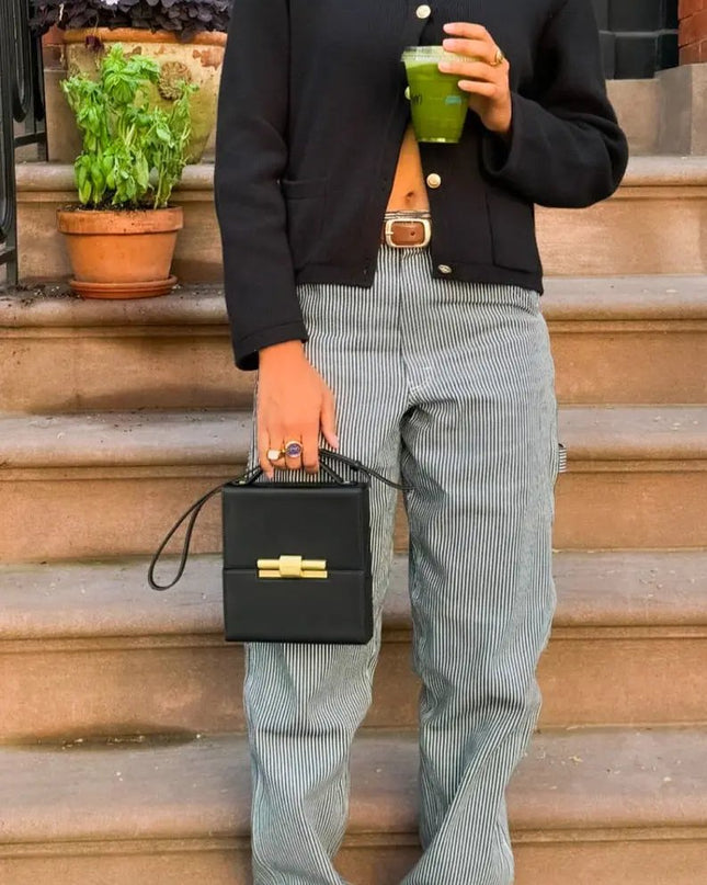THE NINA CIGAR BOX BAG