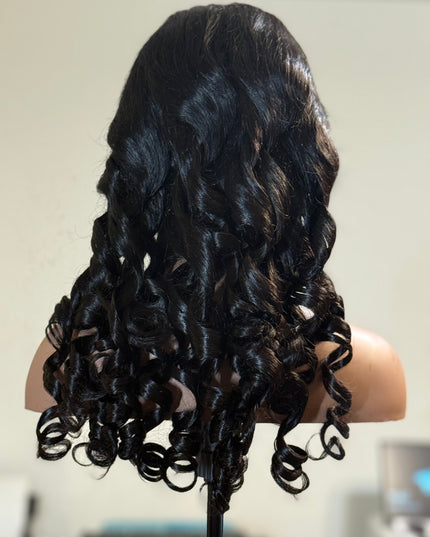 Royal Drip – Body Wave Lace Front Wig (Natural Black)