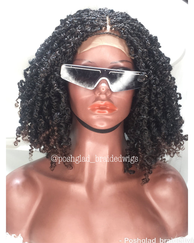 Spring Twist Wig 1B 33 4X4 Premium Closure Glueless Neck Length