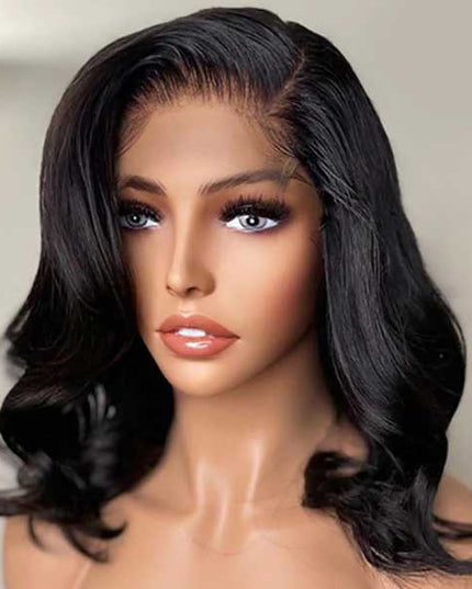 [$99 = 2 Wigs] Deep Wave with Body Wave Glueless Lace Closure Human Hair Wig Junoda Flash Sale junoda