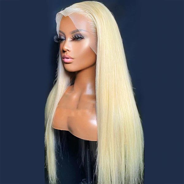 [Save $100] Junoda 613 Blonde Lace Front Wig Pre Plucked Colored Human Hair Wigs junoda