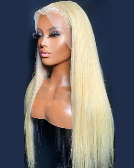 Clearance 613 Blonde 13x4 Lace Front Wig Straight Human Hair Wigs Human Hair Wigs junoda